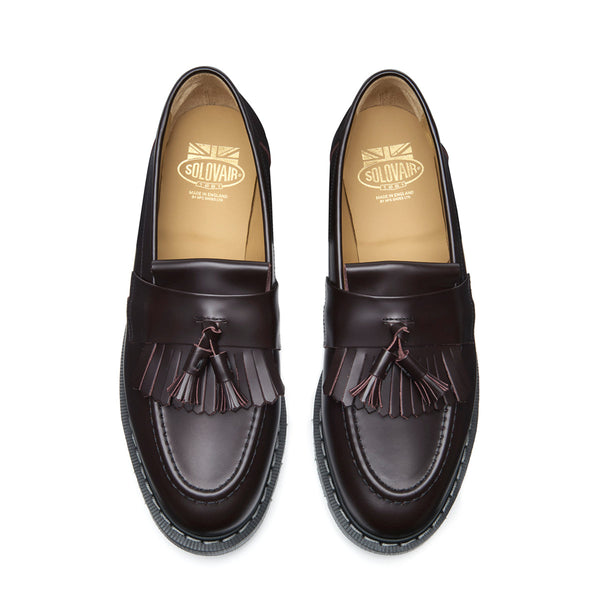 Solovair Cordovan Tassel Loafer