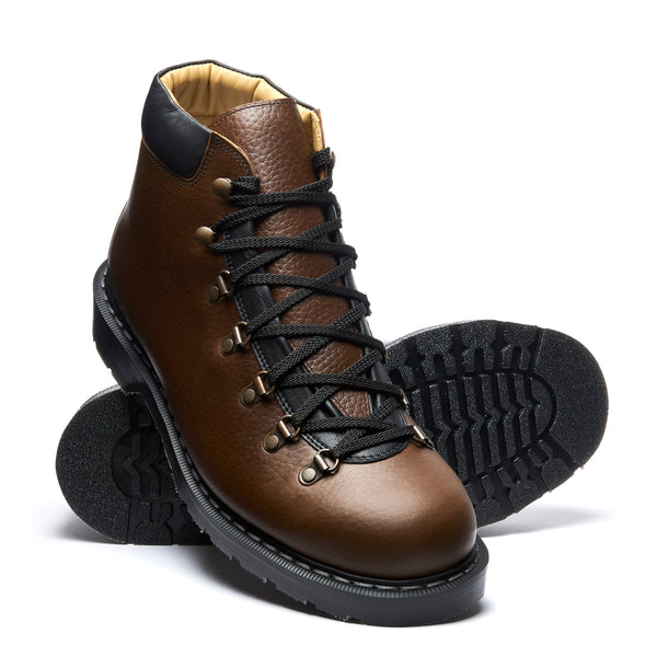 Solovair Gaucho Brown Grain Urban Hiker