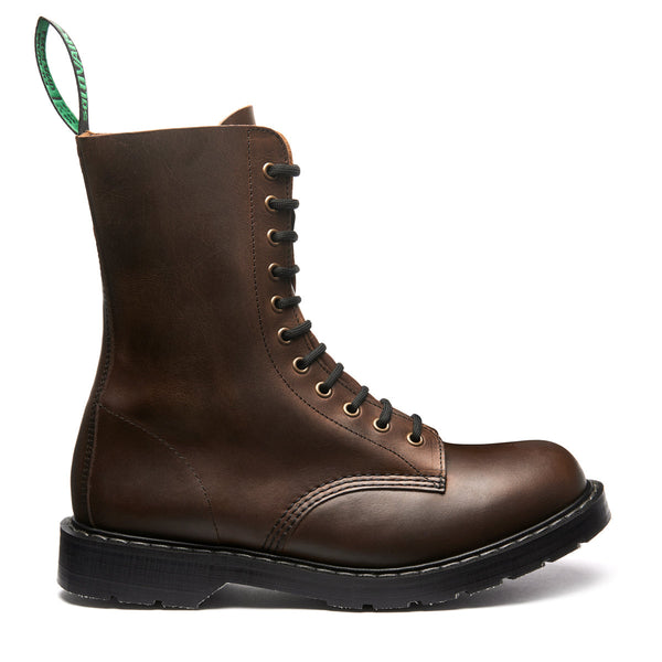 solovair Gaucho Crazy Horse 11 Eye Derby Boot