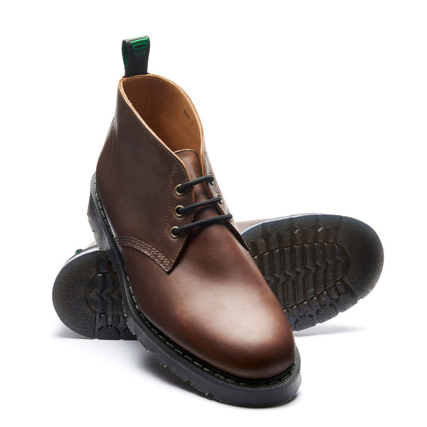 Solovair Gaucho Crazy Horse 3 Eye Chukka Boot
