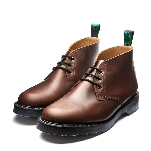 Solovair Gaucho Crazy Horse 3 Eye Chukka Boot