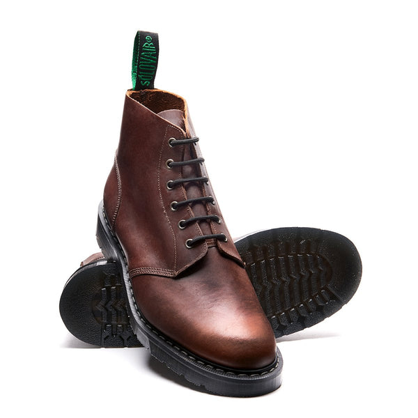 Solovair Gaucho Crazy Horse 6 Eye Astronaut Boot