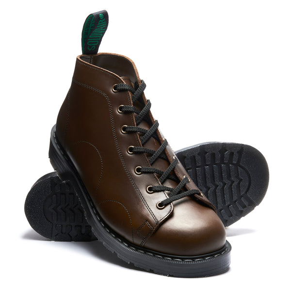 Solovair Gaucho Crazy Horse 7 Eye Monkey Boot