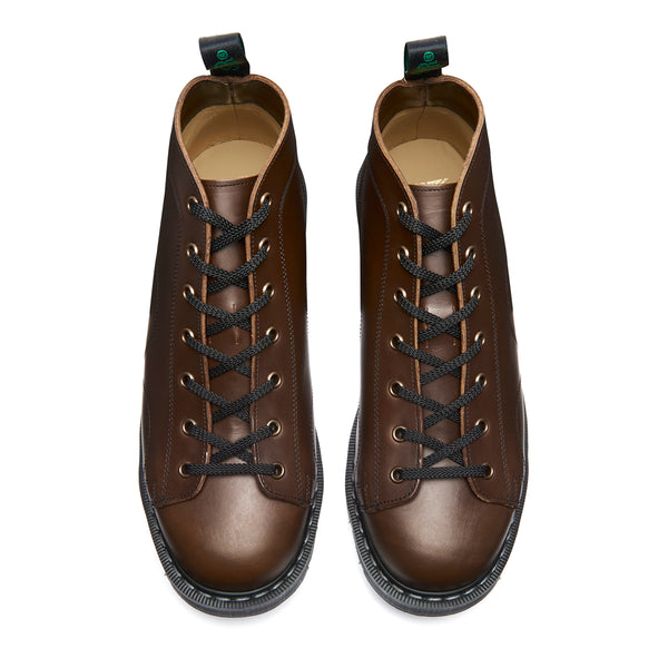 Solovair Gaucho Crazy Horse 7 Eye Monkey Boot