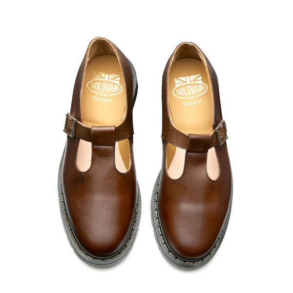 Solovair Gaucho Crazy Horse Mary Jane Shoe