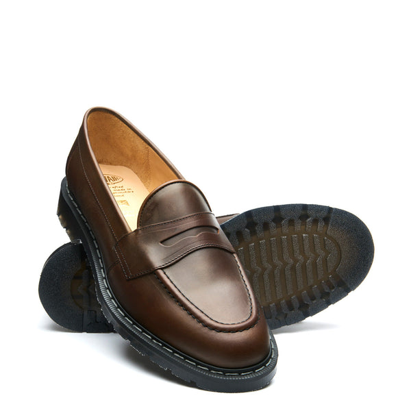 Solovair Gaucho Crazy Horse Penny Loafer