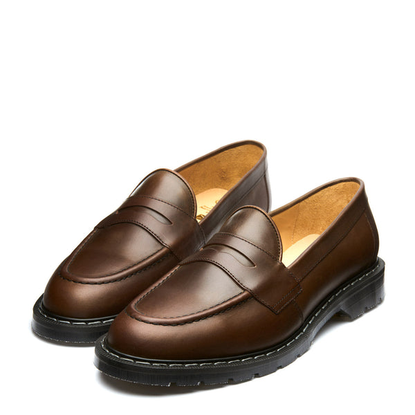 Solovair Gaucho Crazy Horse Penny Loafer