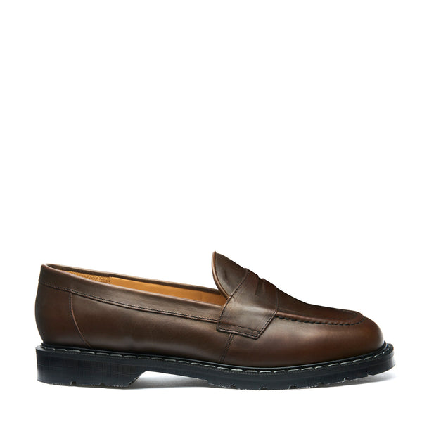 solovair Gaucho Crazy Horse Penny Loafer