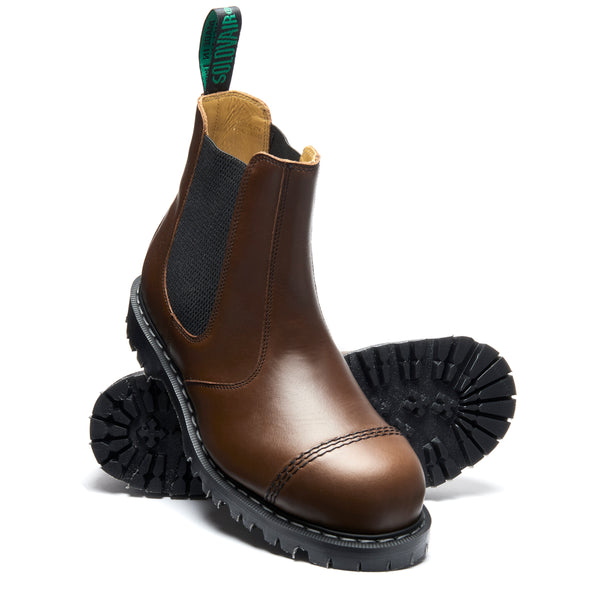 Solovair Gaucho Crazy Horse Steel Toe Dealer Boot