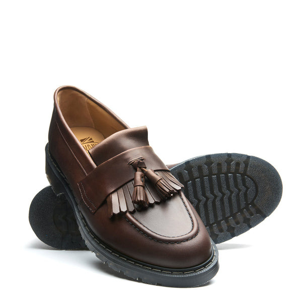 Solovair Gaucho Crazy Horse Tassel Loafer