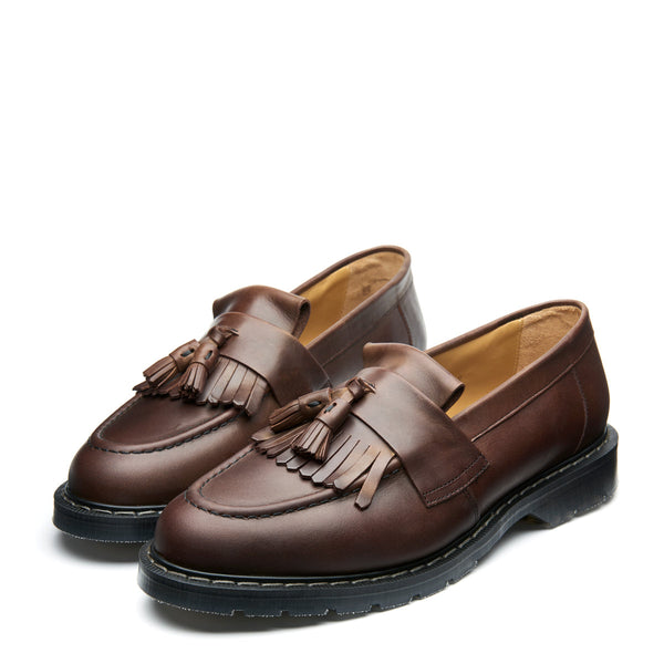 Solovair Gaucho Crazy Horse Tassel Loafer