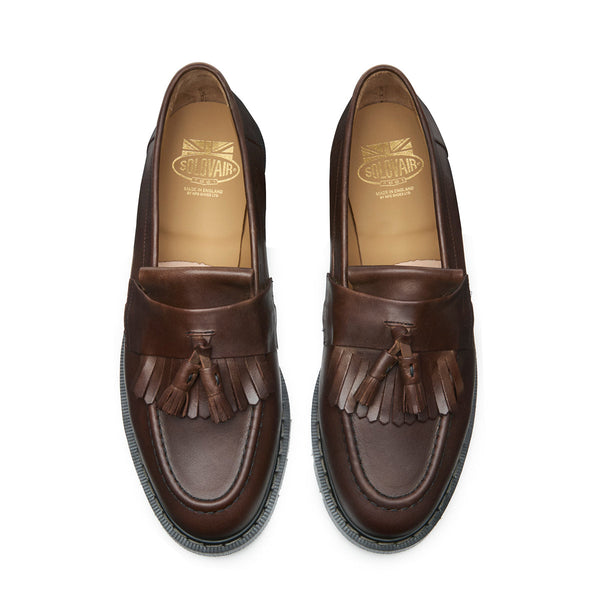 Solovair Gaucho Crazy Horse Tassel Loafer