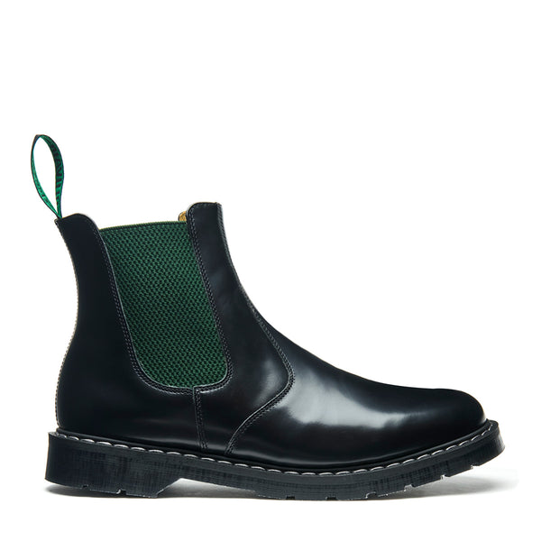 solovair Green & Black Dealer Boot
