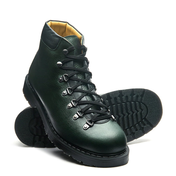 Solovair Green Gaucho Grain Urban Hiker