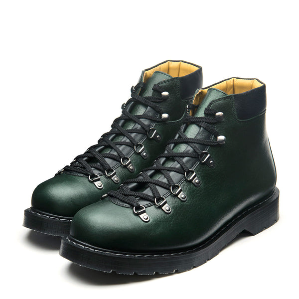 Solovair Green Gaucho Grain Urban Hiker