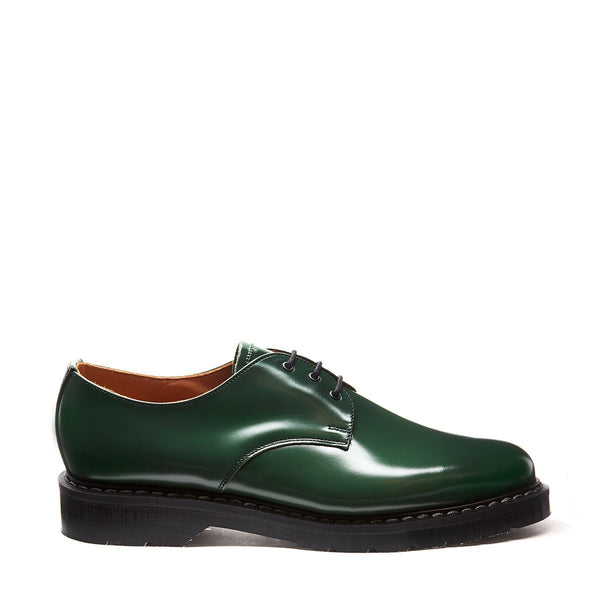 solovair Green Hi-Shine Gibson Shoe
