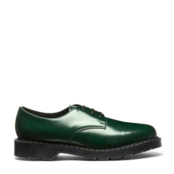 solovair Green Vegan Hi-Shine Gibson Shoe