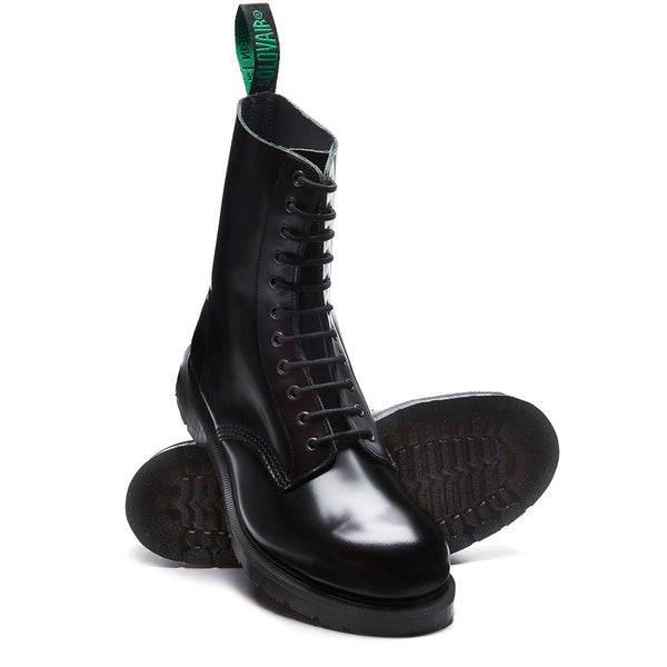 Solovair ''Highlander'' 11 Eye Steel Toe Derby Boot