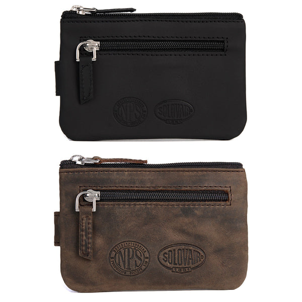 solovair Leather Key & Coin Wallet