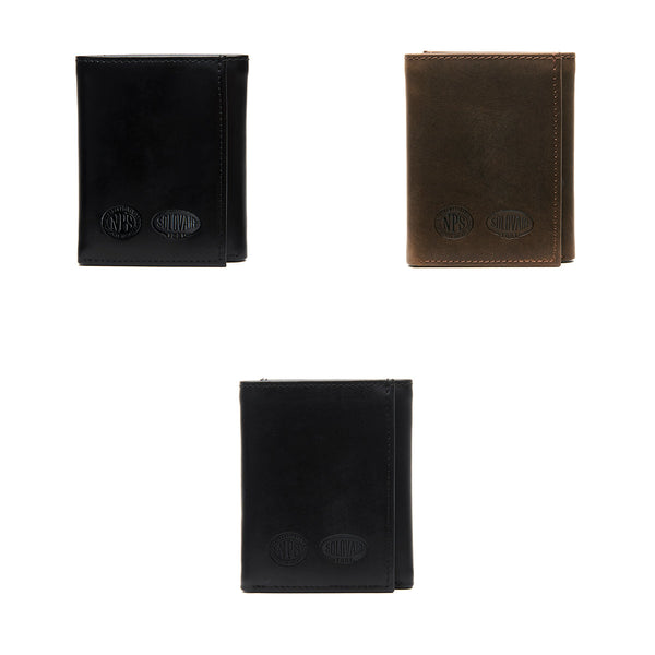 solovair Leather Tri Fold Wallet