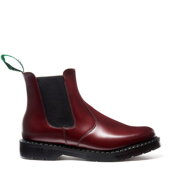 solovair Oxblood Hi-Shine Dealer Boot