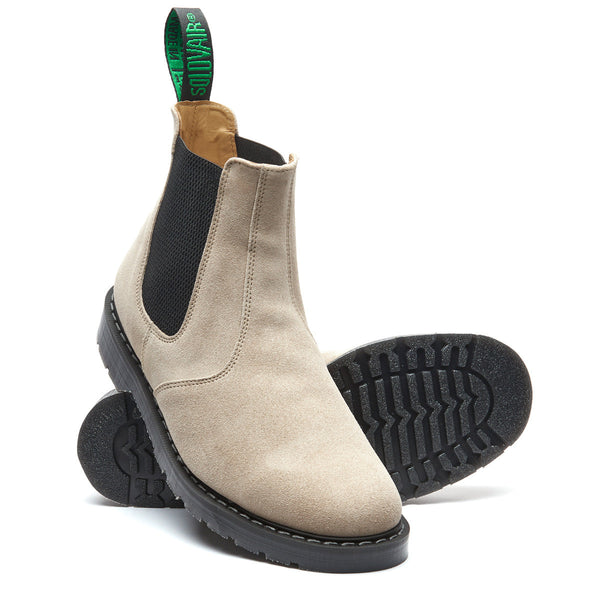Solovair Sand Suede Dealer Boot