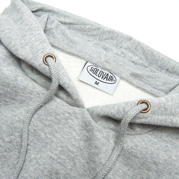 Solovair Solovair L/S Logo Pullover Hoodie - Grey