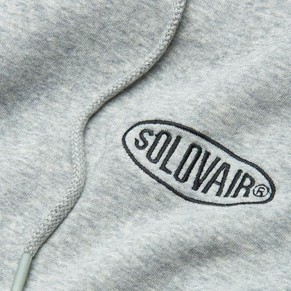 Solovair Solovair L/S Logo Pullover Hoodie - Grey