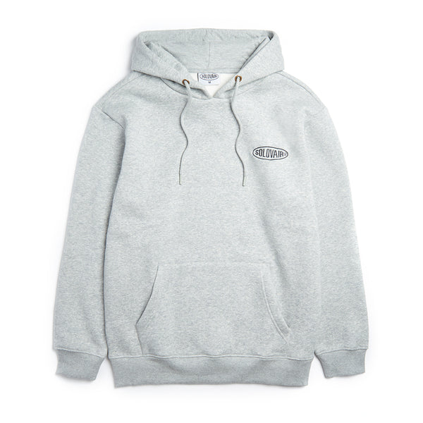 solovair Solovair L/S Logo Pullover Hoodie - Grey
