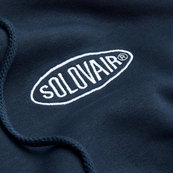 Solovair Solovair L/S Logo Pullover Hoodie - Navy