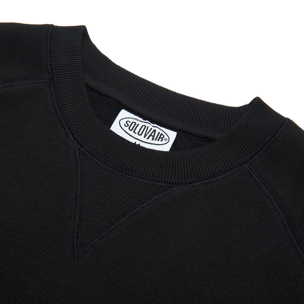 Solovair Solovair L/S Logo Sweatshirt - Black