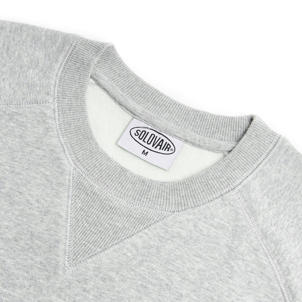 Solovair Solovair L/S Logo Sweatshirt - Grey