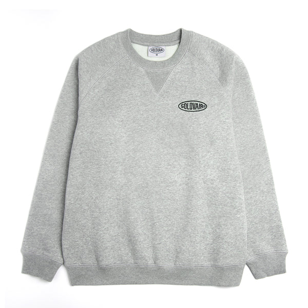 solovair Solovair L/S Logo Sweatshirt - Grey