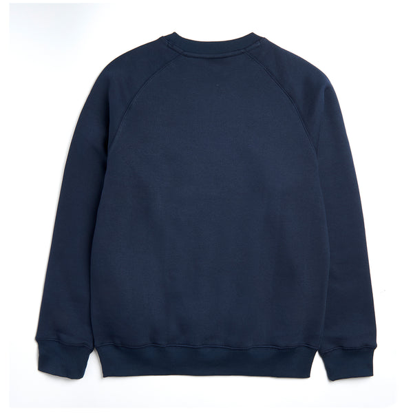 Solovair Solovair L/S Logo Sweatshirt - Navy