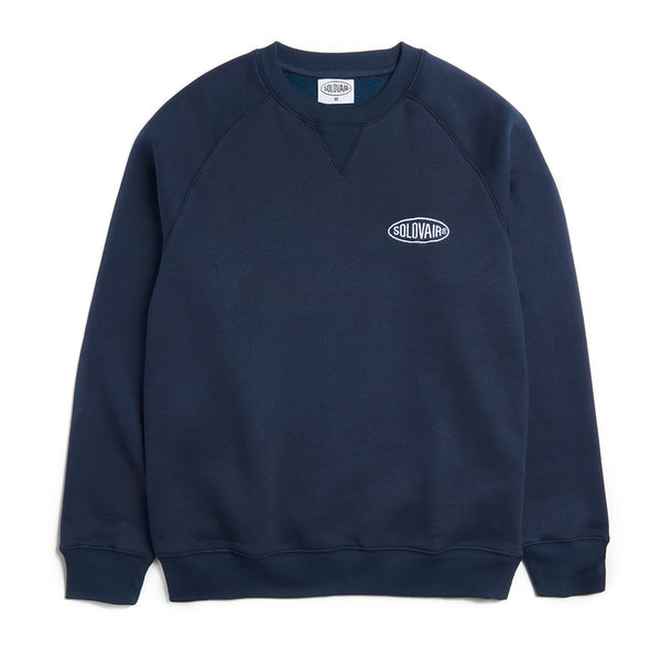 solovair Solovair L/S Logo Sweatshirt - Navy