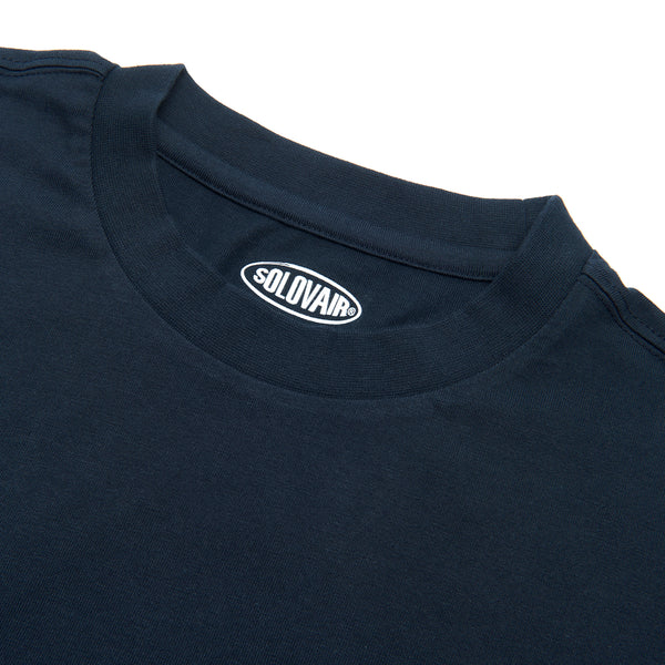 Solovair Solovair S/S Logo T-Shirt - Navy
