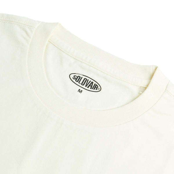 Solovair Solovair S/S Logo T-Shirt - Off White