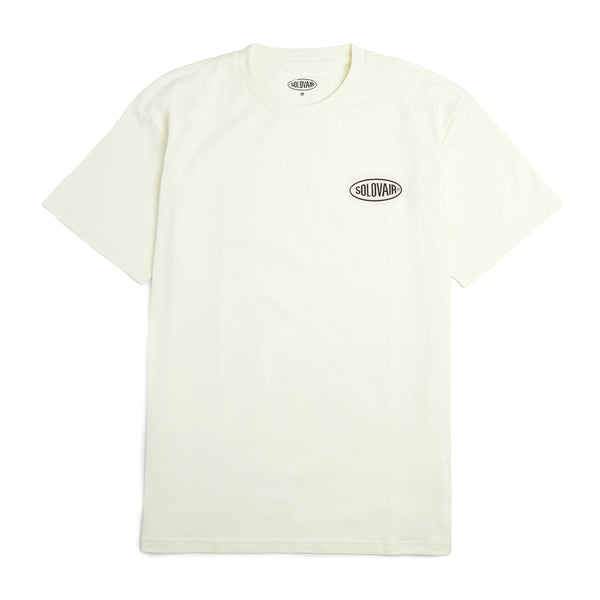 solovair Solovair S/S Logo T-Shirt - Off White