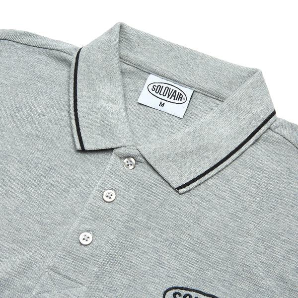 Solovair Solovair S/S Polo Shirt - Grey