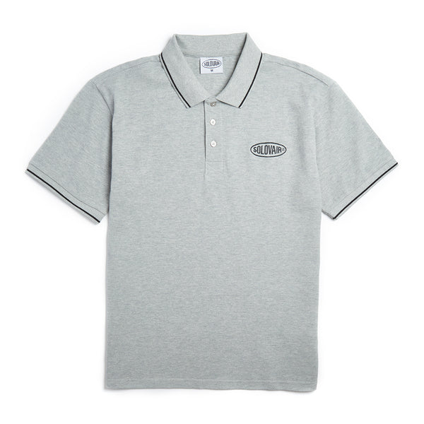solovair Solovair S/S Polo Shirt - Grey