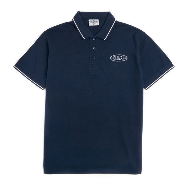 solovair Solovair S/S Polo Shirt - Navy