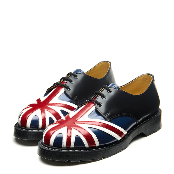 Solovair Union Jack 3 Eye Gibson Shoe