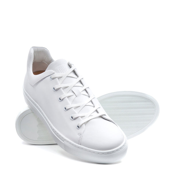 Solovair White Calf Sneaker