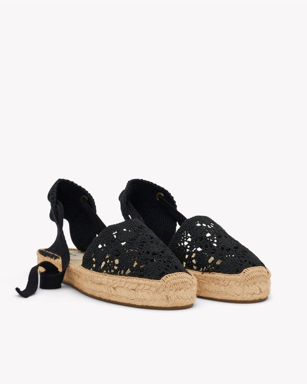 Soludos The Lauren Lace Up Espadrille