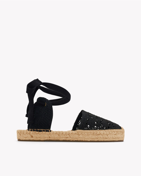 soludos The Lauren Lace Up Espadrille