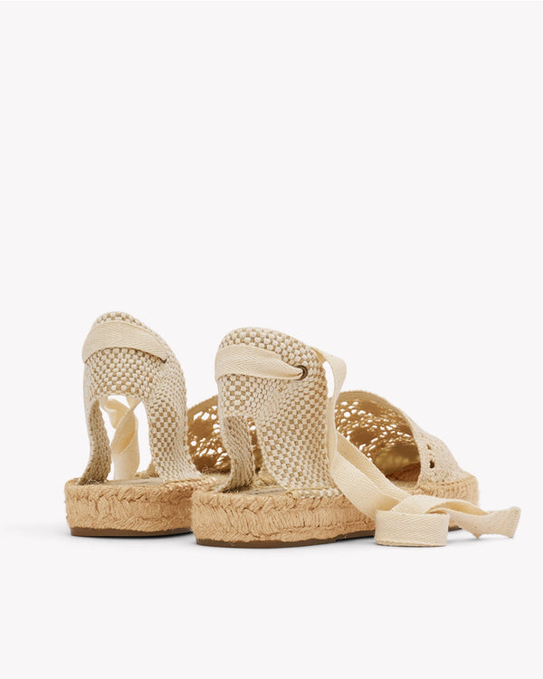Soludos The Lauren Lace Up Espadrille