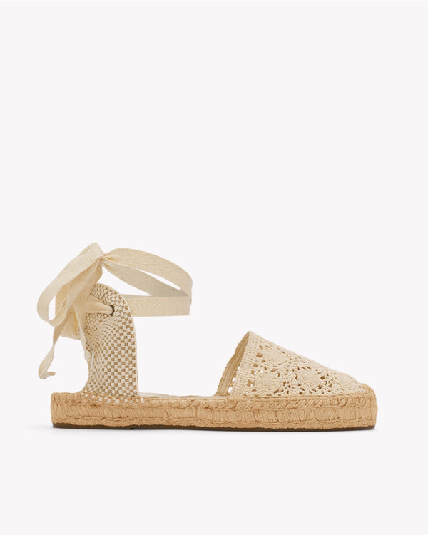 soludos The Lauren Lace Up Espadrille