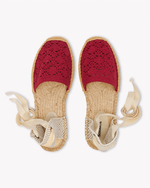 Soludos The Lauren Lace Up Espadrille