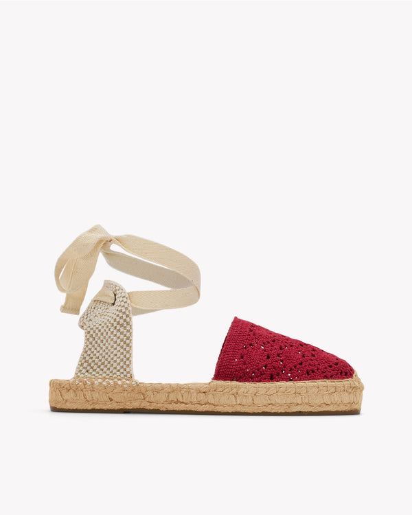 soludos The Lauren Lace Up Espadrille