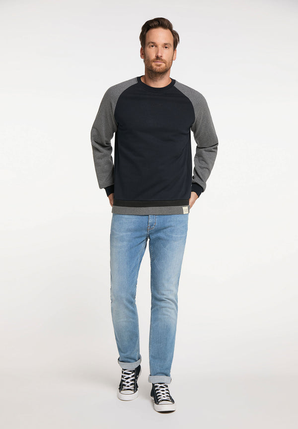 somwr ACROSS SWEATER BLK005